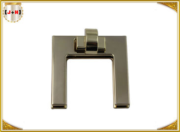 Fashion U Shaped Metal Turn Clasps Lock For Bags Antique Brass Zinc Alloy Material