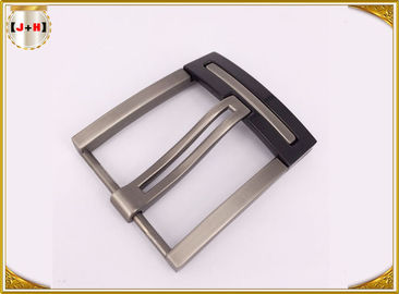 Nickel And Lead Free Silver Plated Double Pin Belt Buckle For Man