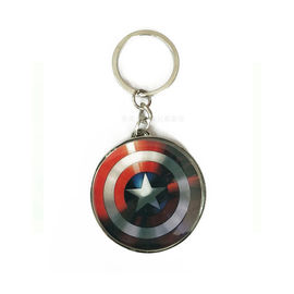 Captain America Personalised Metal Keyrings Cool Marvel Heroes For Gifts