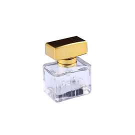 Perfume Spray Zamac Rectangle Shape Zinc Alloy Cap For Perfume Bottles
