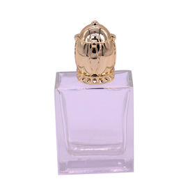 Gold Tone Metal Bullet Shaped Zamac Perfume Cap With Unique Personality