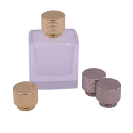 23*27mm Threaded Perfume Bottle Caps Zinc Alloy For Small Perfume Bottles