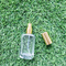 30ML Perfume Bottle Spray High-End Rectangular Perfume Bottle Screw Mouth Perfume Glass Bottle In Stock