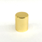 Classic Hot Sale Zinc Alloy Gold Cylinder Shape Metal Zamac Perfume Bottle Cap