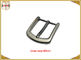 Square Clasp Clip Pin Nickel Color Metal Buckle For Men's Leather Belt