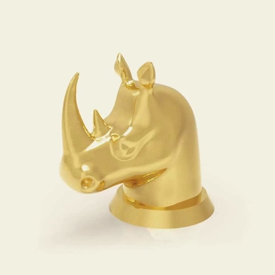 Animal Universal Fea 15Mm Metal Perfume Bottle Zamac Caps Luxury Creative