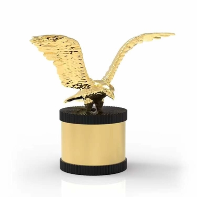 Gold Eagle Metal Perfume Bottle Zamac Caps Luxury Creative Universal Fea 15Mm