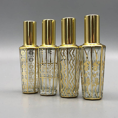 15ML Electroplated UV High-Grade Perfume Bottle, Perfume Water Bottle, Anodized Glass Bottle, Refined Cosmetics Spray Bo