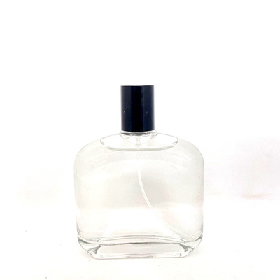 Transparent Perfume Bottle 100ml Glass Bottle Empty Bottle Portable Press Spray Sub Bottle Perfume Packaging
