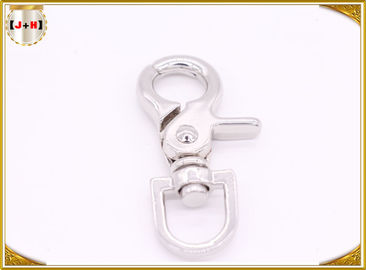 Durable Metal Swivel Snap Chain Clips Hooks Nickel Plating Different Size