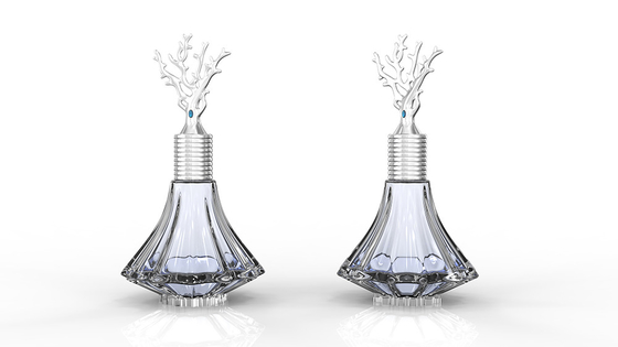Elegant Zamac Perfume Lid For Bottle Cap OEM / ODM Service Available