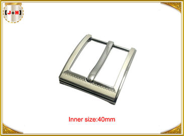 40mm Custom Zinc Alloy Metal Belt Buckles With Die-casting Plating