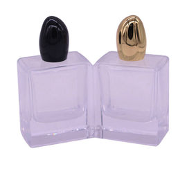 Engraved Logo Fashion Perfume Bottle Tops Zamac With Shinny Color