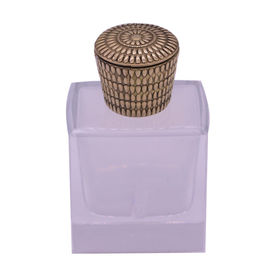 Luxury Metal Zamac Perfume Cap Cover Patent Design Water Drop Retro Pattern
