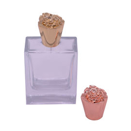 Small Magnetic Zamak Perfume Caps For High - End Ladies Perfume Bottles