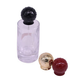 Luxury 25 * 37mm Metal Perfume Cap / Perfume Bottle Lids For Antique Perfume Bottles