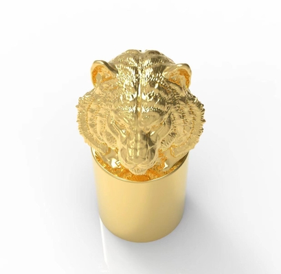 Buy Lion Head Perfume Bottle Cap Eco Friendly Zinc Alloy High Aesthetics online manufacture