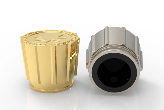 Buy Luxurious And Generous Zamak Perfume Cap Polished Or Deburring online manufacture
