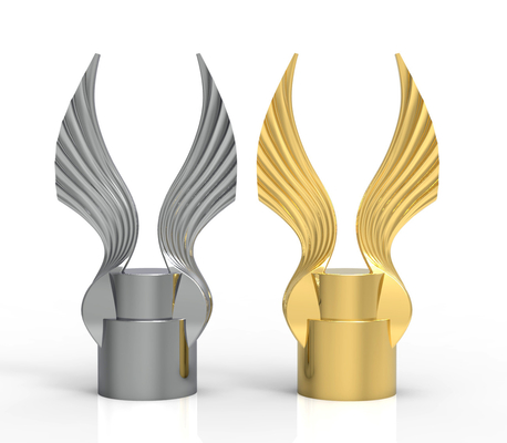 Buy Gold Crown Zinc Alloy Perfume Cover Service Sample Processing Free Design online manufacture