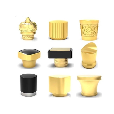 Buy Unique Customized Luxury Resin Perfume Bottle Lid , Custom Metal Perfume Cap online manufacture