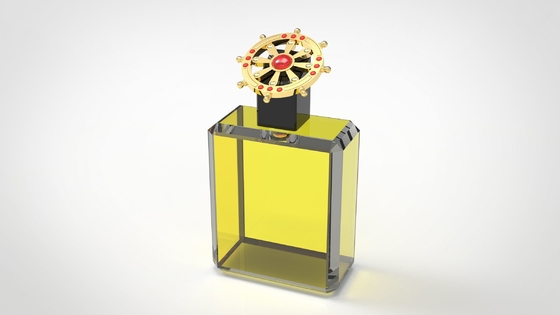 Buy Beatuiful Zinc Alloy Metal Perfume Caps For Luxury Goods , Make Your Own Logo online manufacture