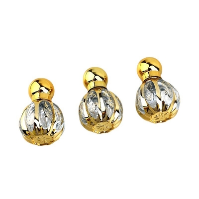 Buy 12ML Ball Bottles High Grade Essential Oil Separate Bottles Portable Perfume Glass Bottles UV Carved Ball Bottle online manufacture