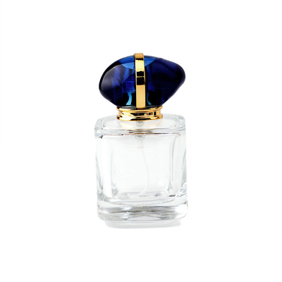 Buy Creative Perfumer Glass Bottle With Blue Stone Cap online manufacture