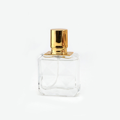Buy High Grade Glass Perfume Bottle 30ml Square Glass Bottle Transparent Perfume Bottle Portable Perfume Spray Bottle online manufacture
