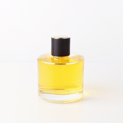 Buy 50ml 100ml Cylindrical Transparent Glass Perfume Spray Bottle Cosmetics Sub Bottle Glass Perfume Bottle online manufacture