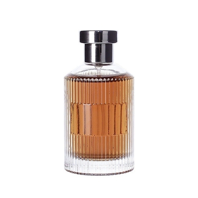 Buy 10ml100ml Slanted Shoulder Stripe Fine Spray Perfume Bottle Advanced Glass Perfume Bottle online manufacture