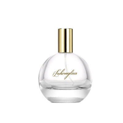 Buy Thick Bottom Transparent Spherical Cosmetics Sub Bottle 75ml Fine Spray Bayonet Perfume Empty Bottle online manufacture