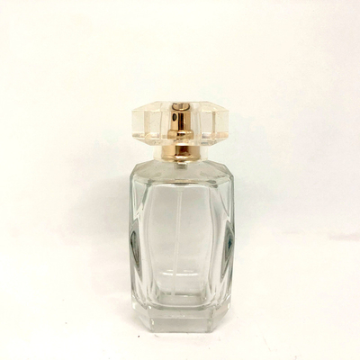 Buy 75ml Exquisite Diamond Perfume Bottle Glass Bottle Transparent Bayonet Spray Empty Bottle Perfume Packaging Factory online manufacture