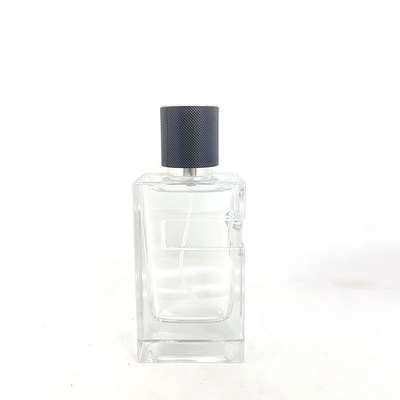 Buy Perfume Bottle Glass Square Thick Bottom Snap On Glass Bottle Spray Perfume Packaging online manufacture
