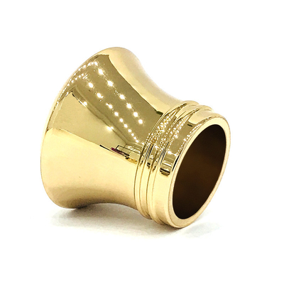 Buy Metal Classic Gold mirror face Finished Zamac Perfume Bottle Caps online manufacture
