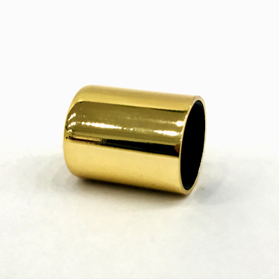 Buy Classic Hot Sale Zinc Alloy Gold Cylinder Shape Metal Zamac Perfume Bottle Cap online manufacture