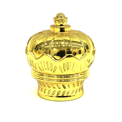 Buy Light Gold Metal Crown Type Zamac Perfume Bottle Cap online manufacture