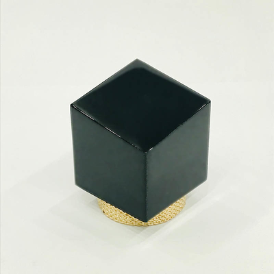 Buy Creative Zinc Alloy Black Color Metal Zamac Perfume Bottle Cap online manufacture