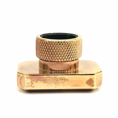 Buy Rectangle Shape Antique Finish Metal zamak perfume bottle cap online manufacture