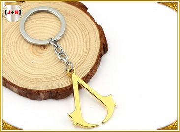 Buy Hangbag Accessories Metal Key Ring , Sliver Or Golden Plating Bulk Keychain Rings online manufacture