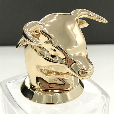 Buy Customized Zamac Perfume Cap 46*49*45mm For Bottle Packing Blister Carton Box online manufacture