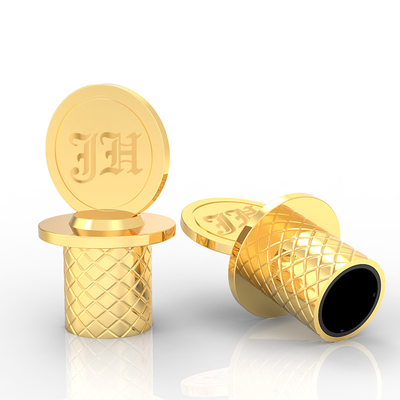Buy Customized Zamac Perfume Cap Acceptable OEM/ODM Logo 10000pcs 58.5g online manufacture