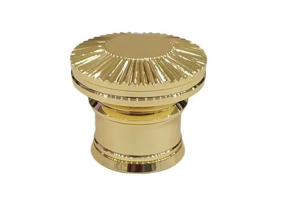 Buy Fashionable Silver Gold Screw Cap Perfume Bottle Caps Customized Perfume Lids online manufacture