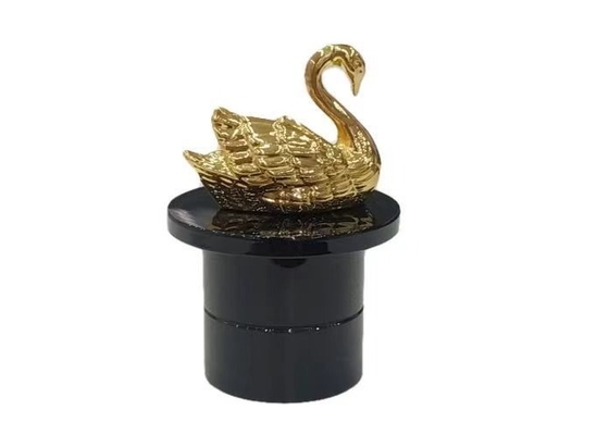 Buy Swan-Shaped Durable Material Zamak Perfume Caps For Glass Perfume Bottle online manufacture