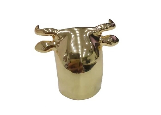 Buy High Quality Goat Shaped Zamak Perfume Caps Customized Perfume Bottle Lids online manufacture