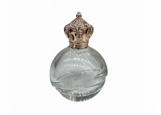 Buy Glossy Round Shaped Zamak Perfume Caps Zinc Alloy Glass Perfume Bottle Lids online manufacture