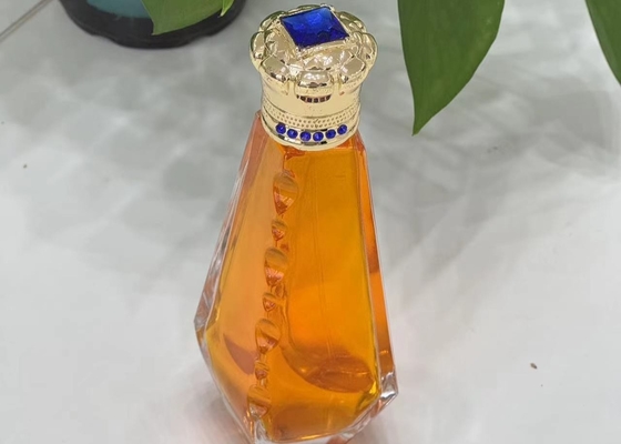 Buy Customized Blue Diamond Zamak Perfume Caps Luxury Metal Perfume Bottle Lids online manufacture