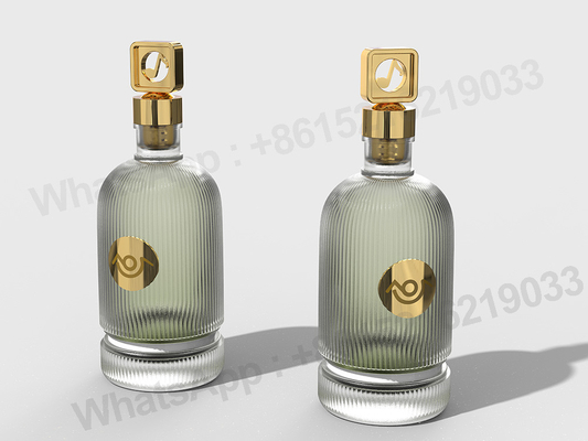 Buy Customized Zamak Perfume Caps Die Cast Round / Square / Rectangle Shapes With Matt Surface Finish online manufacture