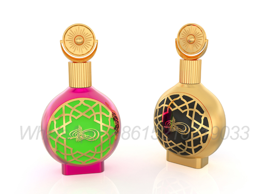 Buy Customizable Zamak Perfume Caps Gold / Silver Finish For Luxurious Fragrance Bottles online manufacture