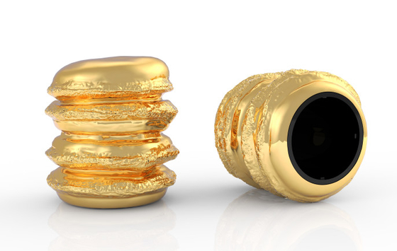 Buy Preminum Hamburger Shaped Zamak Perfume Caps Zinc Alloy Cutsomized Perfume Set online manufacture