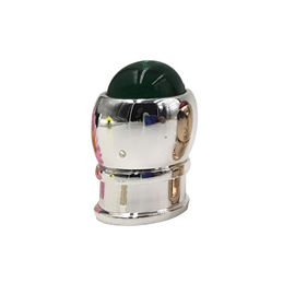 Buy Luxury Perfume Bottle Caps Lids Cover ODM Design Silver Color With Crystal online manufacture